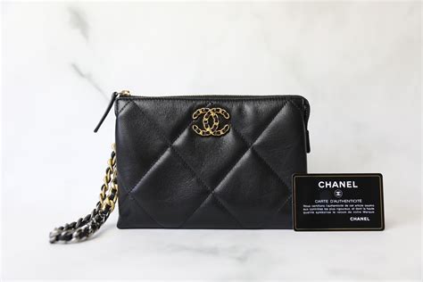 chanel phone wristlet|Chanel wristlet pouch.